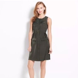 🚫SOLD🚫 Ann Taylor Satin Shirt Dress